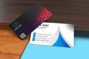 business card mockup